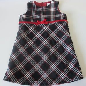 Old Navy Girl's Christmas Holiday Toddler Dress Size 3T GUC